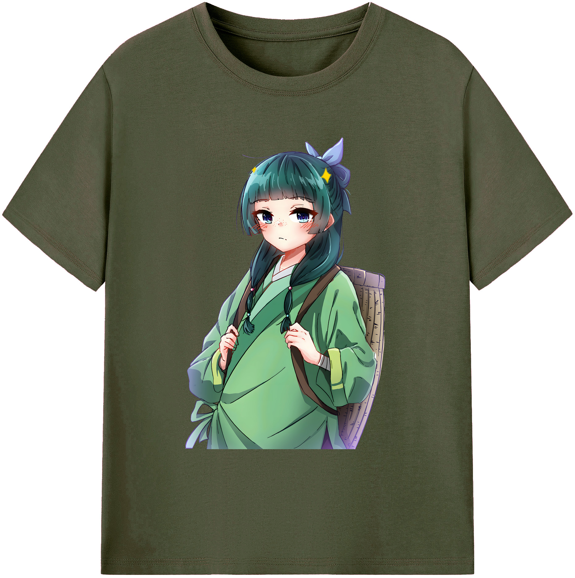 （画像用） 薬屋のひとりごと The Apothecary Diaries 綿100％ メンズ半袖Tシャツ｜肌触りやわらか＆通気性
